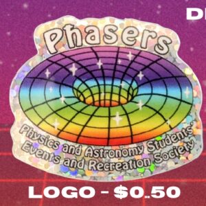 Phasers logo sticker