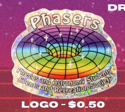 Phasers logo sticker