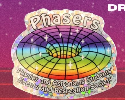 Phasers logo sticker