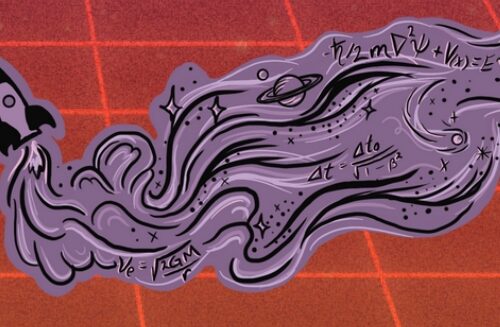 Rocketship sticker