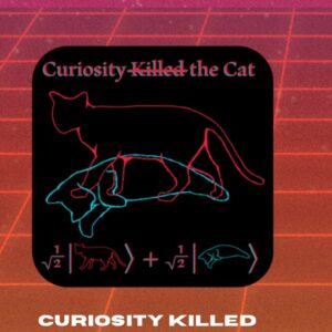 Curiosity killed the cat sticker